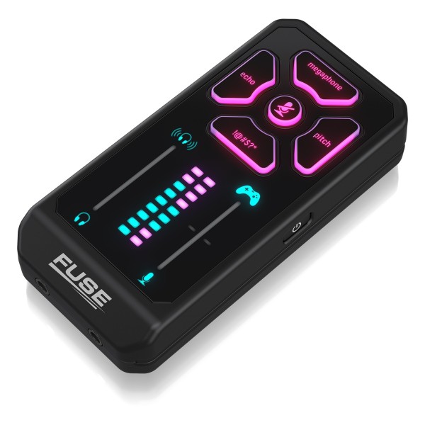 TC Helicon FUSE Gaming Headset Mic Enhancer and Voice FX Angle 2