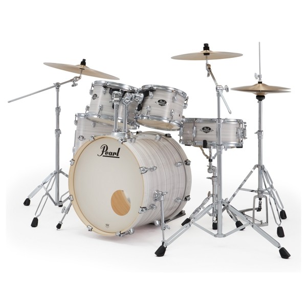 Pearl Export 20'' Fusion Drum Kit, Slipstream White