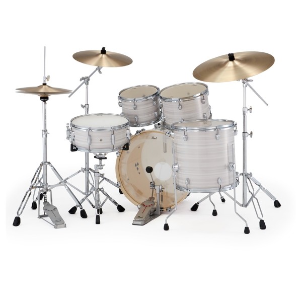 Pearl Export 20'' Fusion Drum Kit, Slipstream White