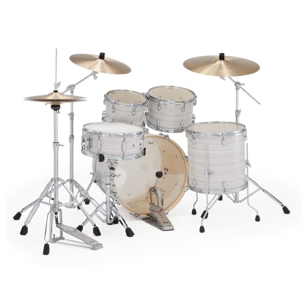 Pearl Export 20'' Fusion Drum Kit, Slipstream White