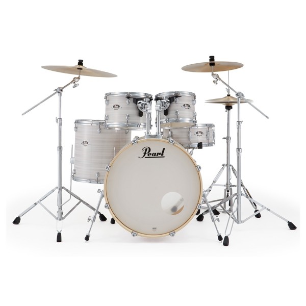 Pearl Export 22'' USA Fusion Drum Kit, Slipstream White