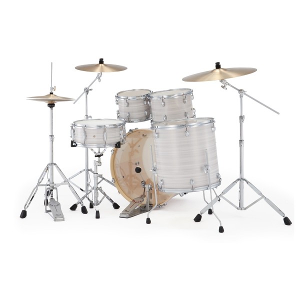 Pearl Export 22'' USA Fusion Drum Kit, Slipstream White
