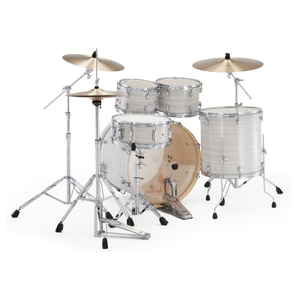 Pearl Export 22'' USA Fusion Drum Kit, Slipstream White