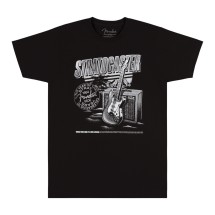 Fender Strat 70th Anniversary, T-Shirt, Black, XXL