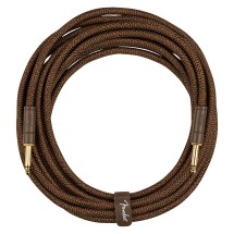 Fender Paramount Acoustic Instrument Cable, 5.6m/18.6ft, Brown