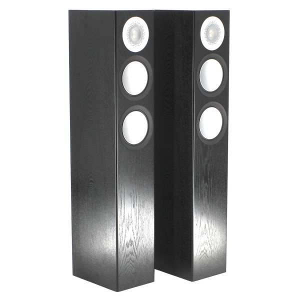 Monitor Audio Silver 200 6G Floorstanding Speaker (Pair), Black Oak ...