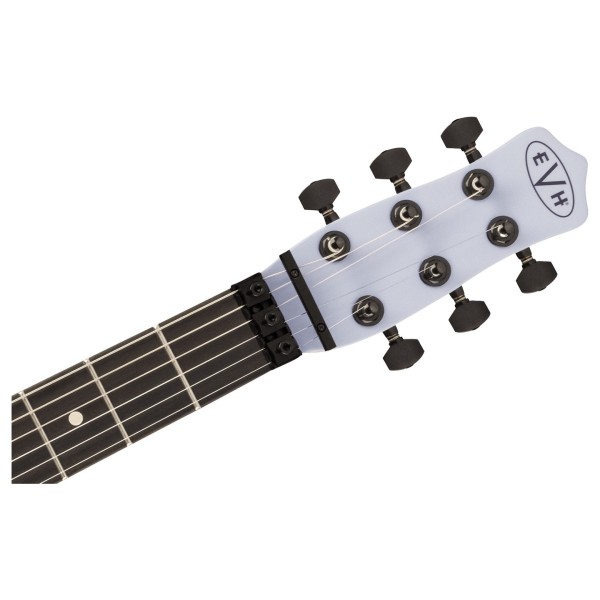 EVH Limited Edition Star, Ebony Fingerboard, Primer Gray - headstock 