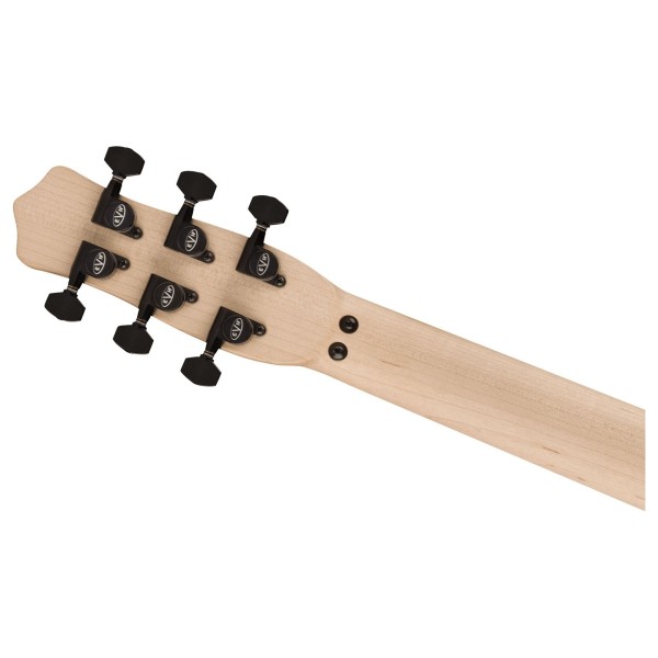 EVH Limited Edition Star, Ebony Fingerboard, Primer Gray - headstock back 