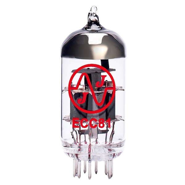 JJ Electronic 12AT7 Preamp Valve, ECC81/6201 - Main