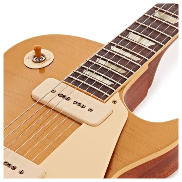 Gibson Custom 1956 Les Paul Goldtop Reissue Ultra Light Aged #65082 - pickups 