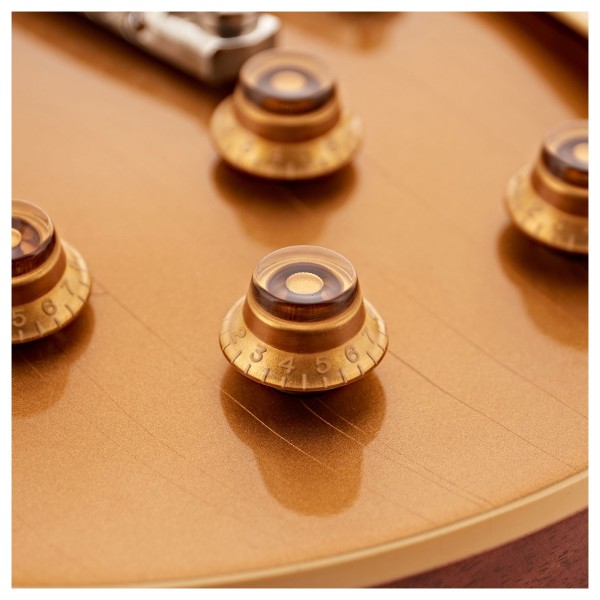 Gibson Custom 1956 Les Paul Goldtop Reissue Ultra Light Aged #65082 - knobs