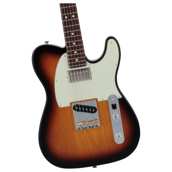 Fender 2024 Made in Japan Hybrid II RW Telecaster, 3 Tone Sunburst