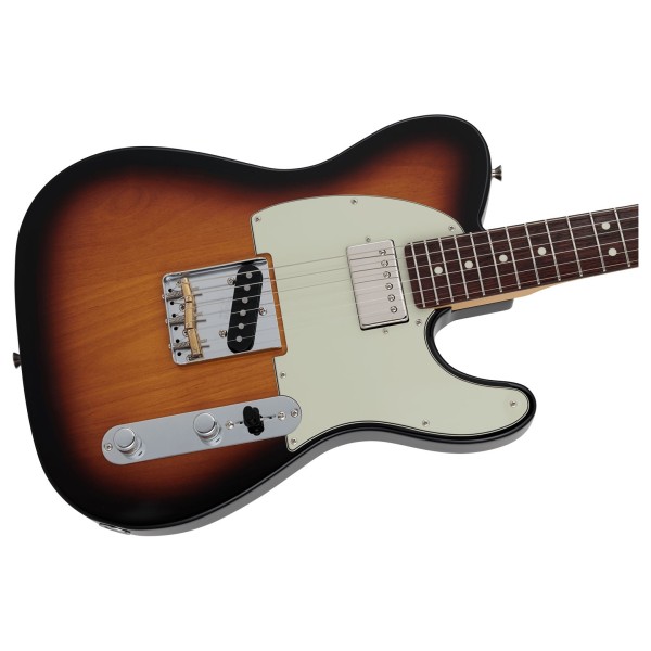 Fender 2024 Made in Japan Hybrid II RW Telecaster, 3 Tone Sunburst