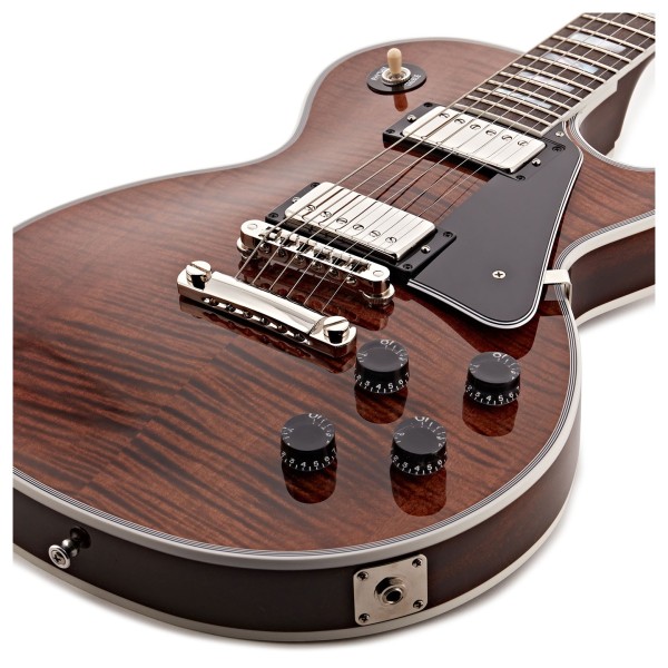 Gibson Custom Les Paul Custom Figured Rootbeer / Walnut Gloss #CS500660 - body 