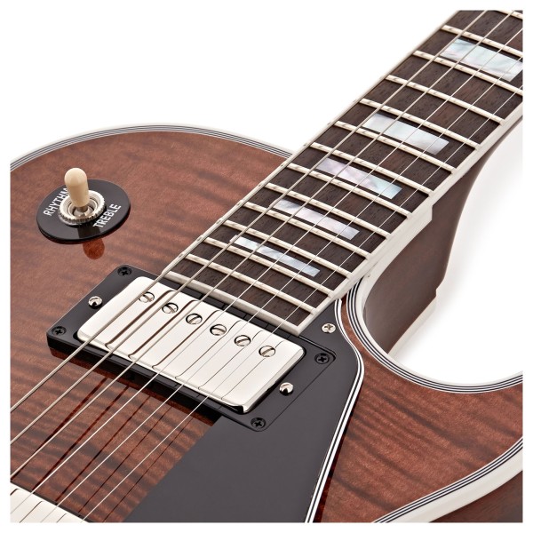 Gibson Custom Les Paul Custom Figured Rootbeer / Walnut Gloss #CS500660 - pickups