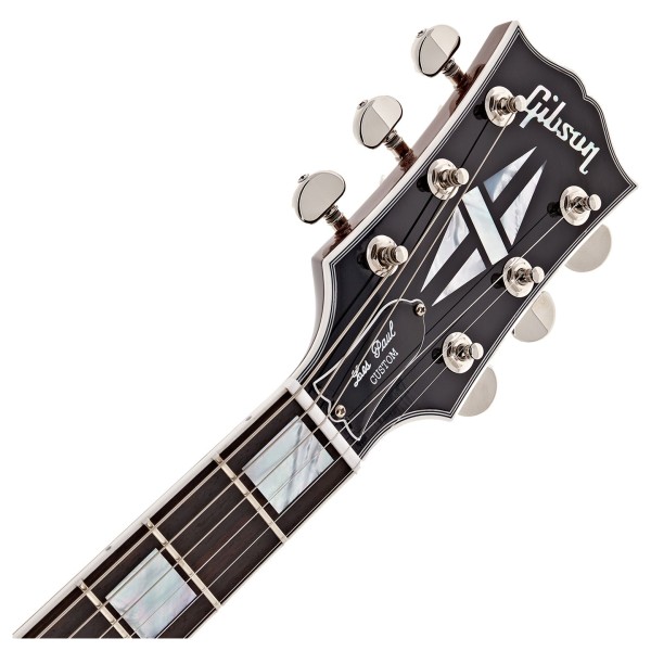 Gibson Custom Les Paul Custom Figured Rootbeer / Walnut Gloss #CS500660 - headstock 