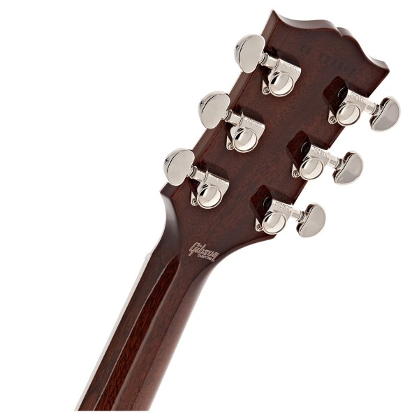 Gibson Custom Les Paul Custom Figured Rootbeer / Walnut Gloss #CS500660 - headstock back 