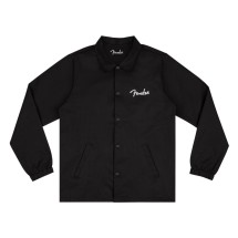 Fender Spaghetti Logo Coaches Jacket, Black, L