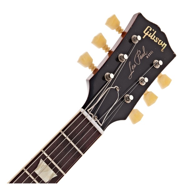 Gibson Custom 1960 Les Paul Standard BOTB Pg 138 Bigsby Murphy Lab Light aged #5090 - headstock 