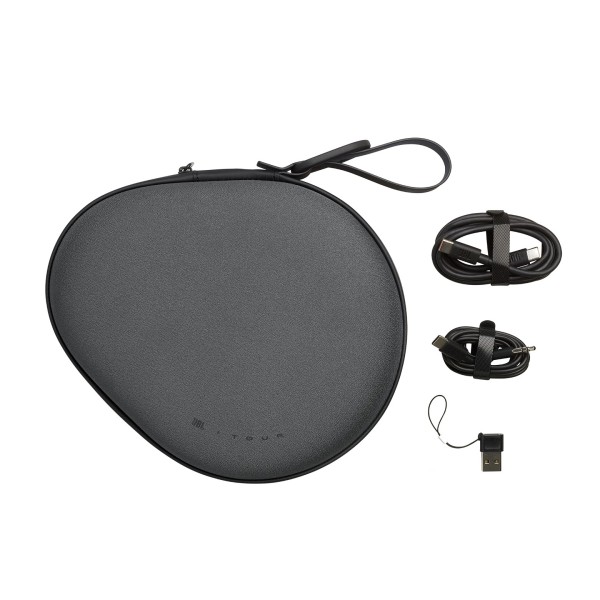 JBL Tour One M3 Wireless Over Ear Headphones, Black - Carry case and accessories