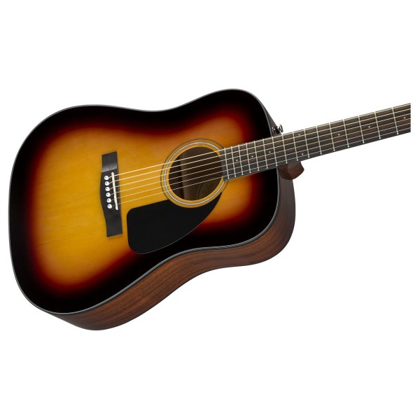 Fender CD-60 Dreadnought V3 DS, Sunburst Walnut with Case