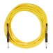 Fender Tom DeLonge To the Stars Instrument Cable, 5.5m/8.6ft, Graffiti Yellow