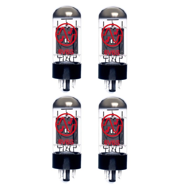 JJ Electronic 6V6S Power Valves, Matched Quad - Main