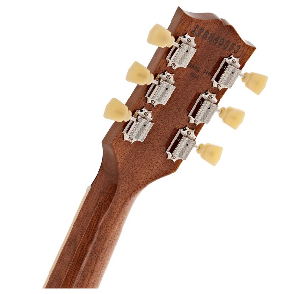 Gibson Les Paul Standard 50s Figured Top, Honey Amber #228840353 - headstock back 