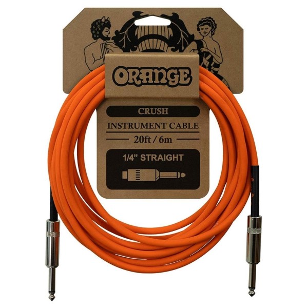 Orange CA036 Crush Instrument Cable, 6m/20ft