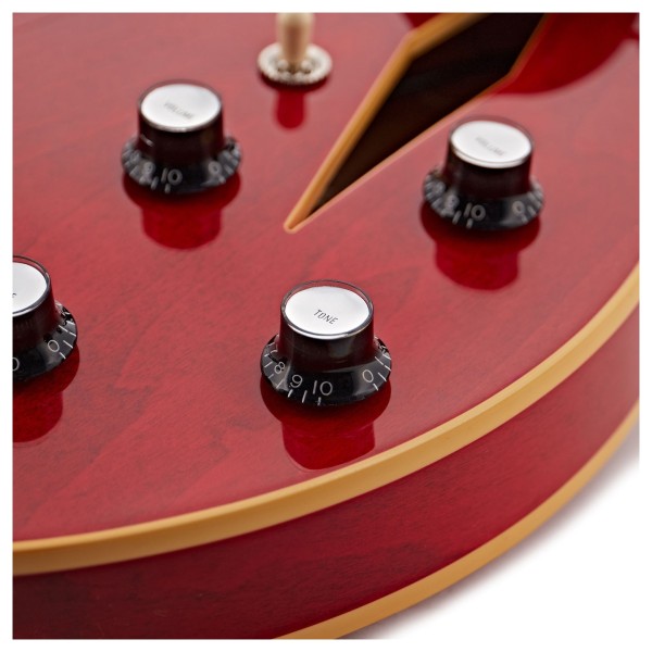 Gibson Custom 1964 Trini Lopez Standard Reissue VOS, Sixties Cherry #140226 - knobs 