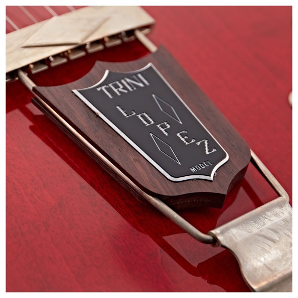 Gibson Custom 1964 Trini Lopez Standard Reissue VOS, Sixties Cherry #140226 - tailpiece