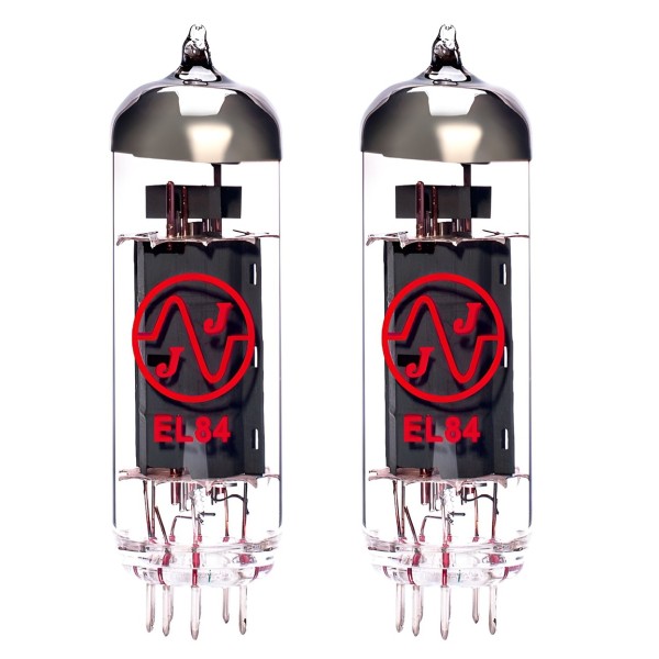JJ Electronic EL84 Power Valves, 6BQ5, Matched Pair - Main