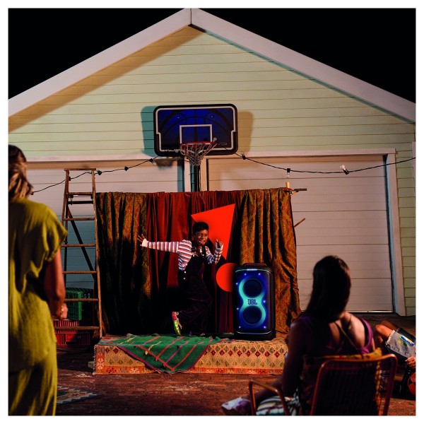 JBL PartyBox 520 Powerful 400W Portable Party Speaker - home show