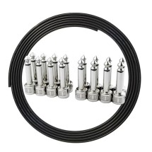 PedalPatch Solderless Patch Cable Kit, 16 Connectors, Medium, 5m