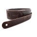 Taylor 4124 Spring Vine Embroided Strap, 2.5in, Chocolate Brown
