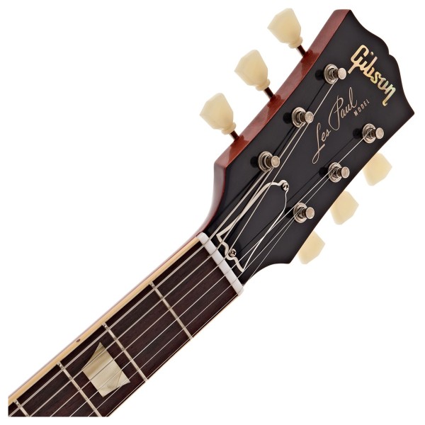 Gibson Custom 1958 Les Paul Standard Reissue VOS, Bourbon Burst #841546 - headstock 
