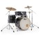 Pearl Export 22'' USA Fusion Drum Kit, Graphite Silver Twist