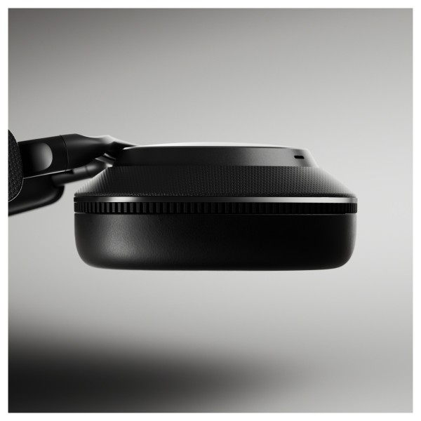 Bowers & Wilkins Px7 S3 Wireless Headphones, Anthracite Black - Beauty image, earcup underside