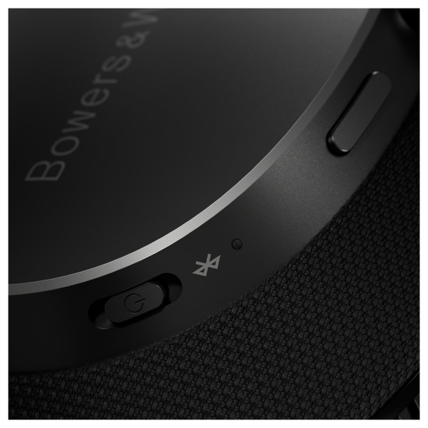 Bowers & Wilkins Px7 S3 Wireless Headphones, Anthracite Black - Beauty image, Bluetooth controls
