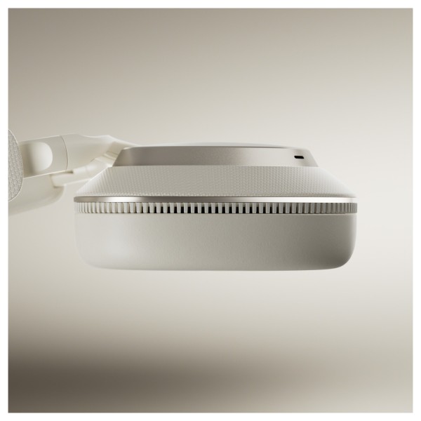 Bowers & Wilkins Px7 S3 Wireless Headphones, Vintage Champagne - Beauty image, earcup underside