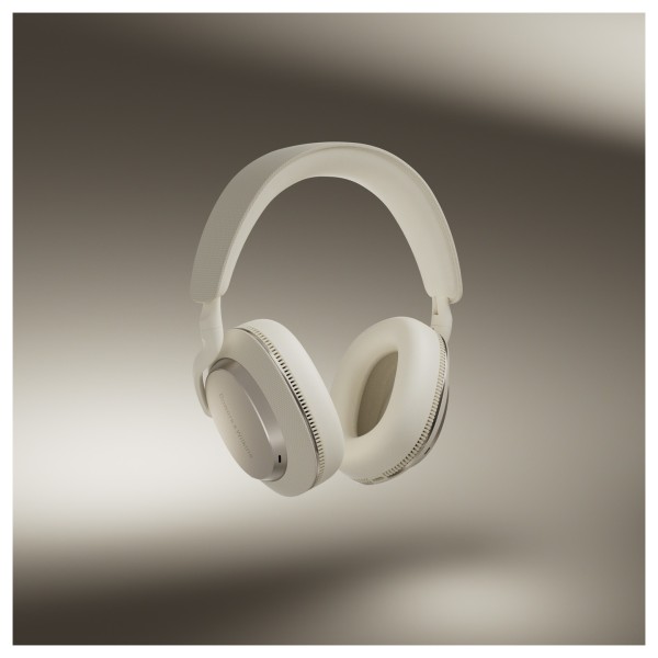 Bowers & Wilkins Px7 S3 Wireless Headphones, Vintage Champagne - Beauty image, angled side view