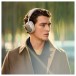 Bowers & Wilkins Px7 S3 Wireless Headphones, Vintage Champagne - Lifestyle image, worn by man