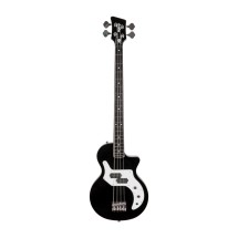 Orange O-Bass, White Scratchplate, Black