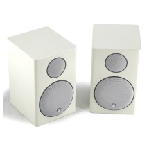 Monitor Audio Radius 90 Bookshelf Speakers (Pair), Satin White - Secondhand