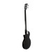 Orange O-Bass, White Scratchplate, Black - Rear Angled