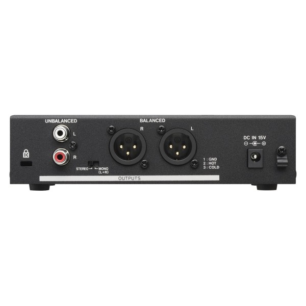 Tascam RX-BT10 Bluetooth Receiver - Rear
