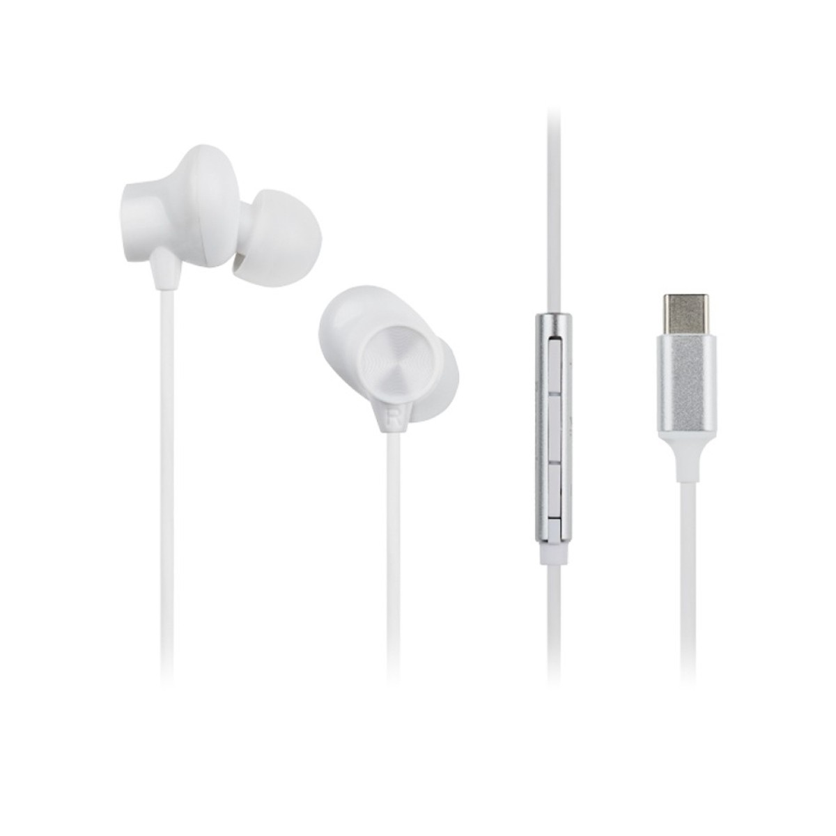 Panasonic RP-TCM225DE USB-C Earphones White