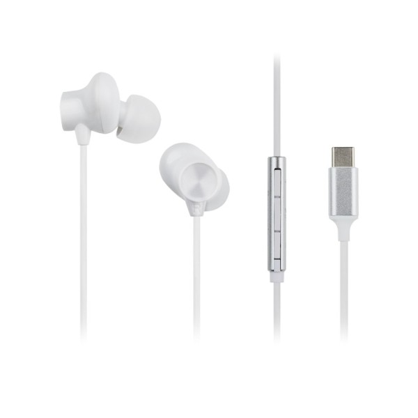 Panasonic RP-TCM225DE USB-C Earphones, White