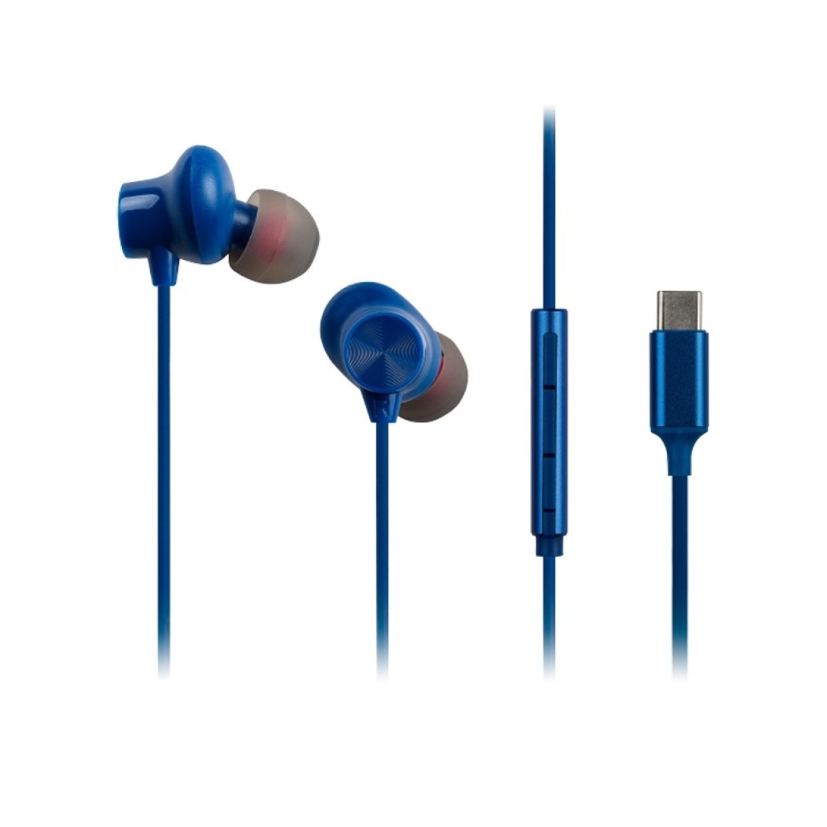 Panasonic RP-TCM225DE USB-C Earphones Blue