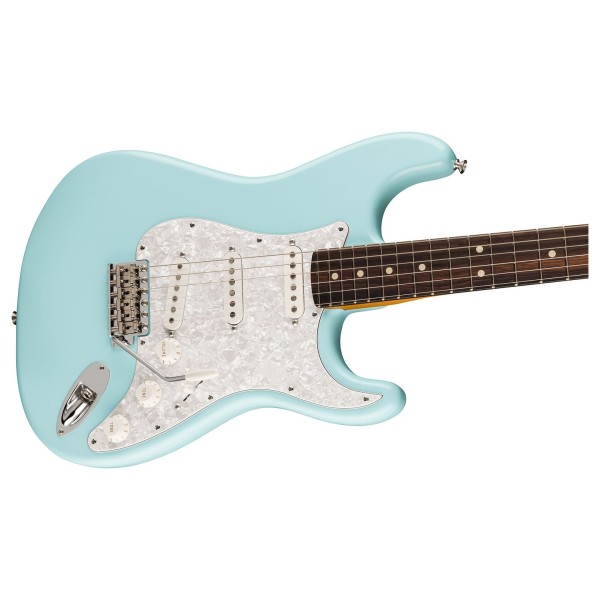 Fender Limited Edition Cory Wong Stratocaster, Daphne Blue - body and neck 